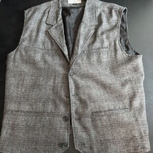 Schaefer Outfitters Mens‎ 2XLT Vest Herringbone Tweed Lined Western Workwear